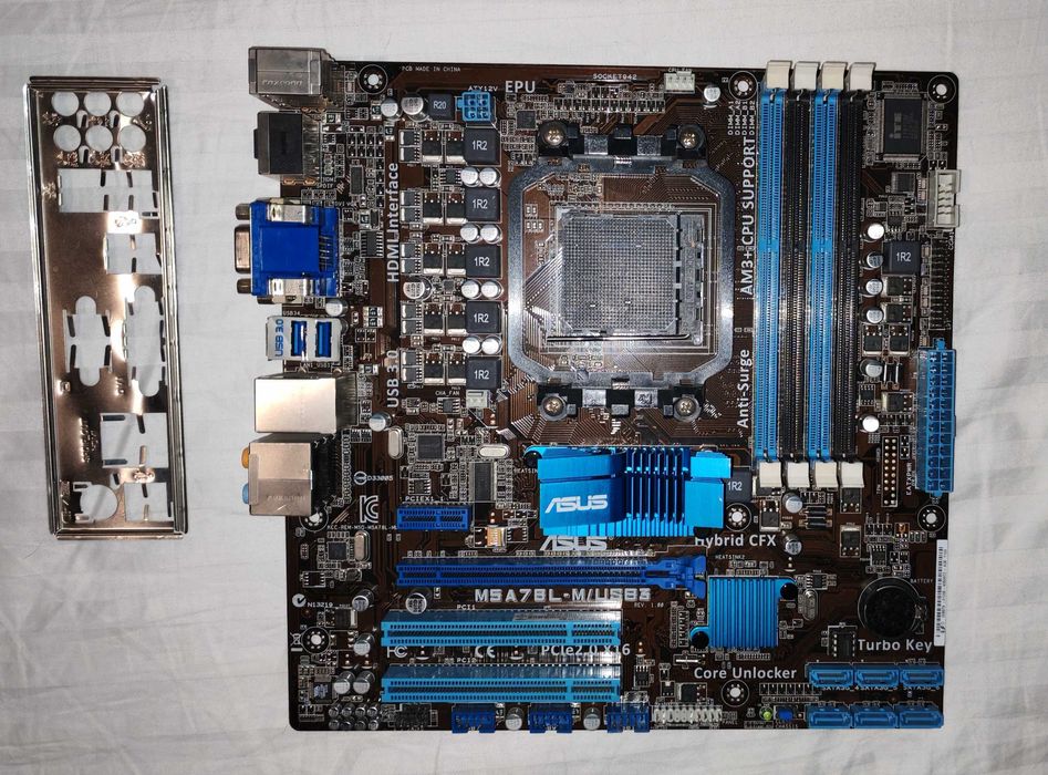 Материнская плата сокет AM3+ ASUS M5A78L-M/USB3