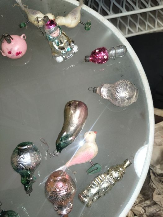 Новорічні прикраси іграшки ссср