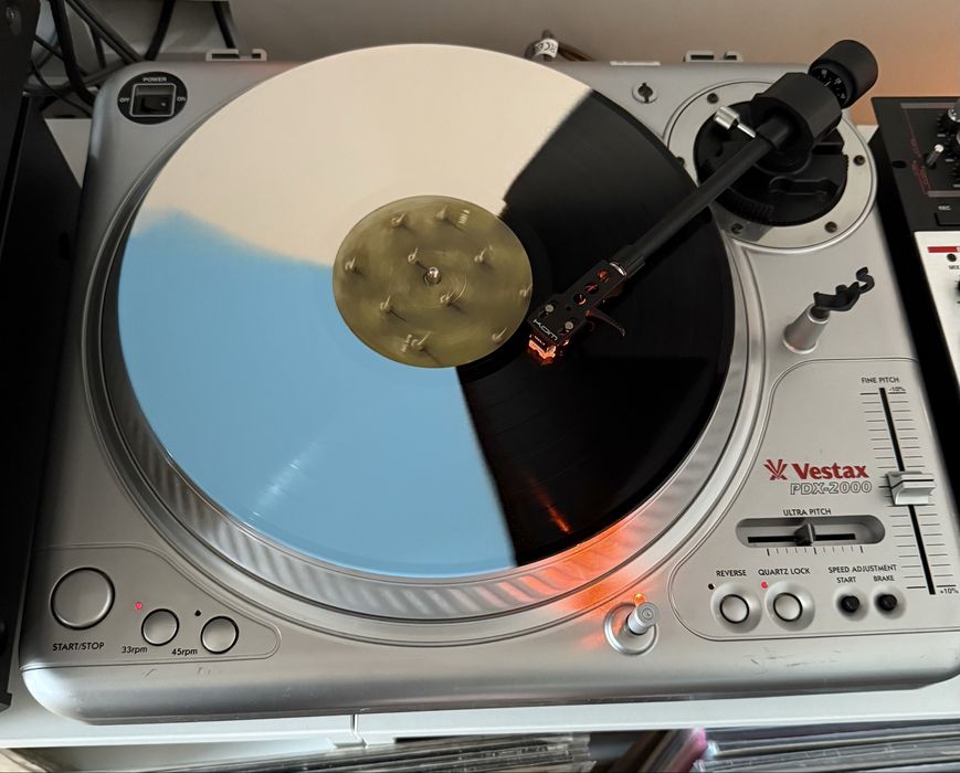 【完動品】Vestax PDX2000 MKII ターンテーブル アース線付き 完動品】Vestax PDX2000 MKII ターンテーブル アース線付き 完動