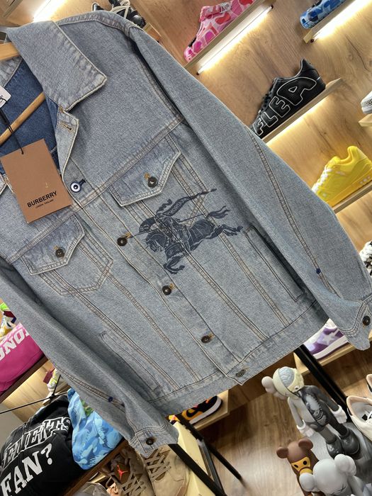 Джинсова Куртка Burberry EKD Blue Denim Jacket