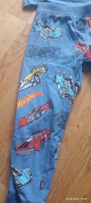 Pidżama dla chłopca hot wheels 98/104