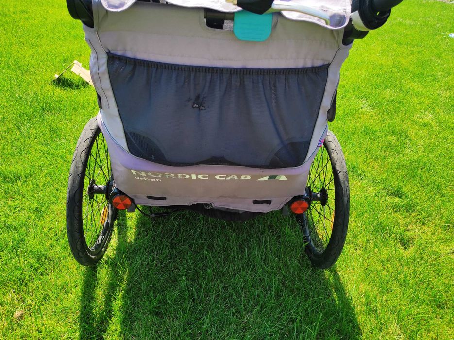 Przyczepka do roweru wózek biegowy Nordic Cab Urban