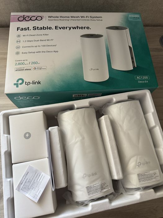 2 Роутери deco TP-link