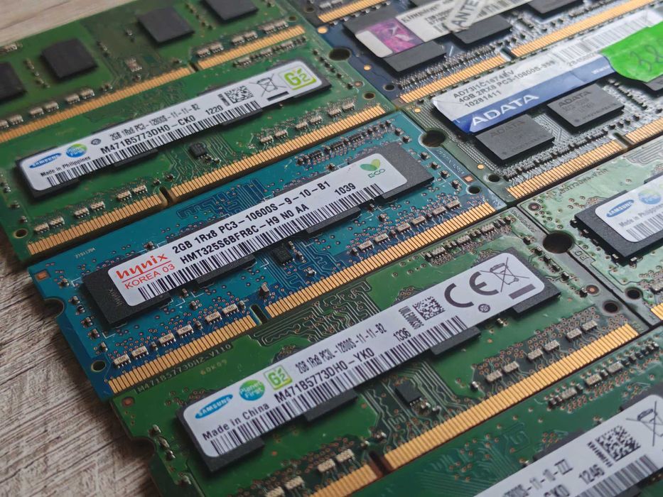 Оперативная память для ноутбука 2gb, 4gb DDR3 sodimm