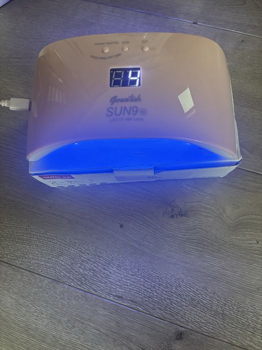 Гібридна UV/LED лампа для манікюру та педикюру SUN9 SE, 24W