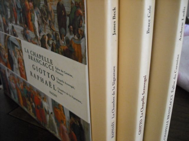 Giotto - Raphael - Capela Brancacci 3 livros fabulosos