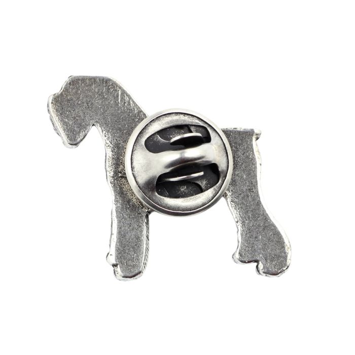 Sznaucer pin posrebrzony Art-Dog