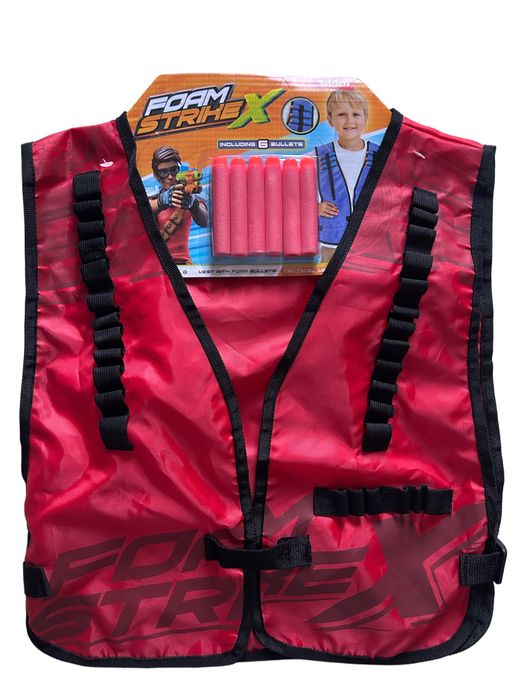 Kamizelka z nabojami Foam Strike X czerwona nr.8133