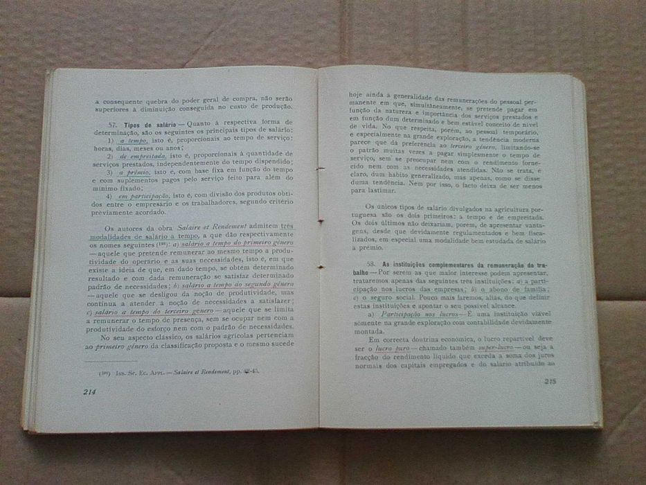 Economia agrária Vol. I