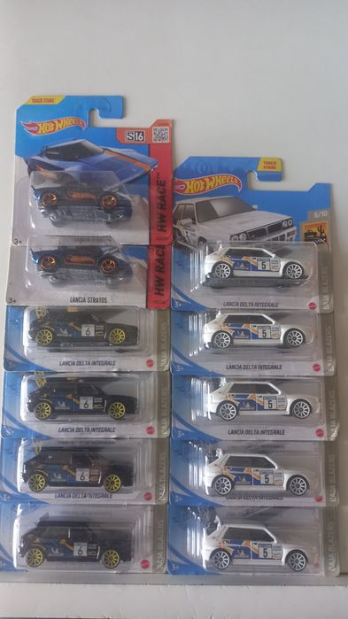 Lancia Delta Integrale vs Lancia Stratos Hot Wheels