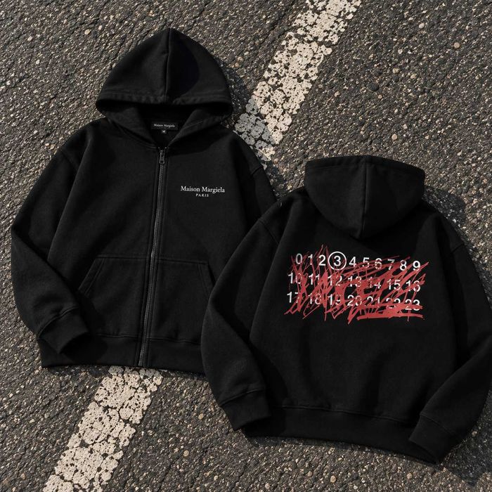 ‼️SALE‼️ Зіп-худі Maison Margiela, зипка Maison Margiela, кофта маржела