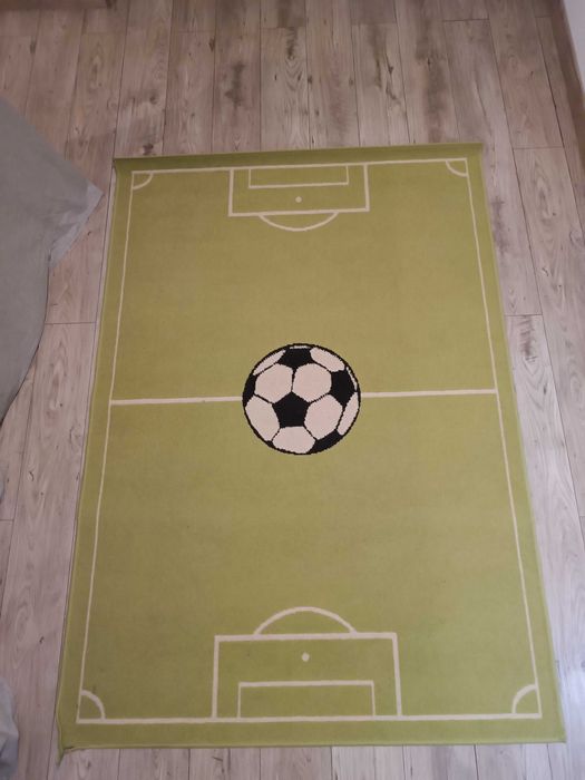 Dywan boisko piłkarskie piłka nożna 140x200