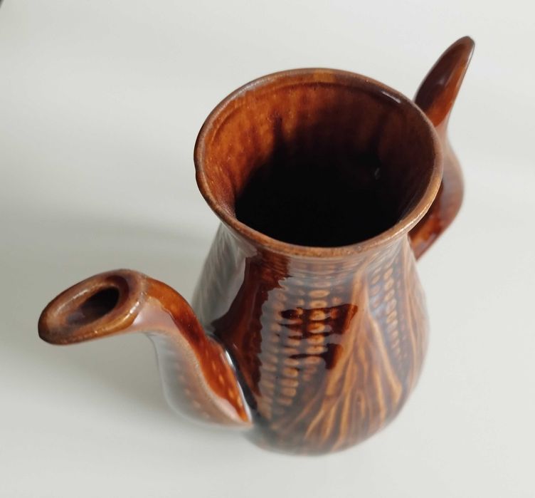 Dzbanek PRL Gliniany porcelanit szkliwiowy