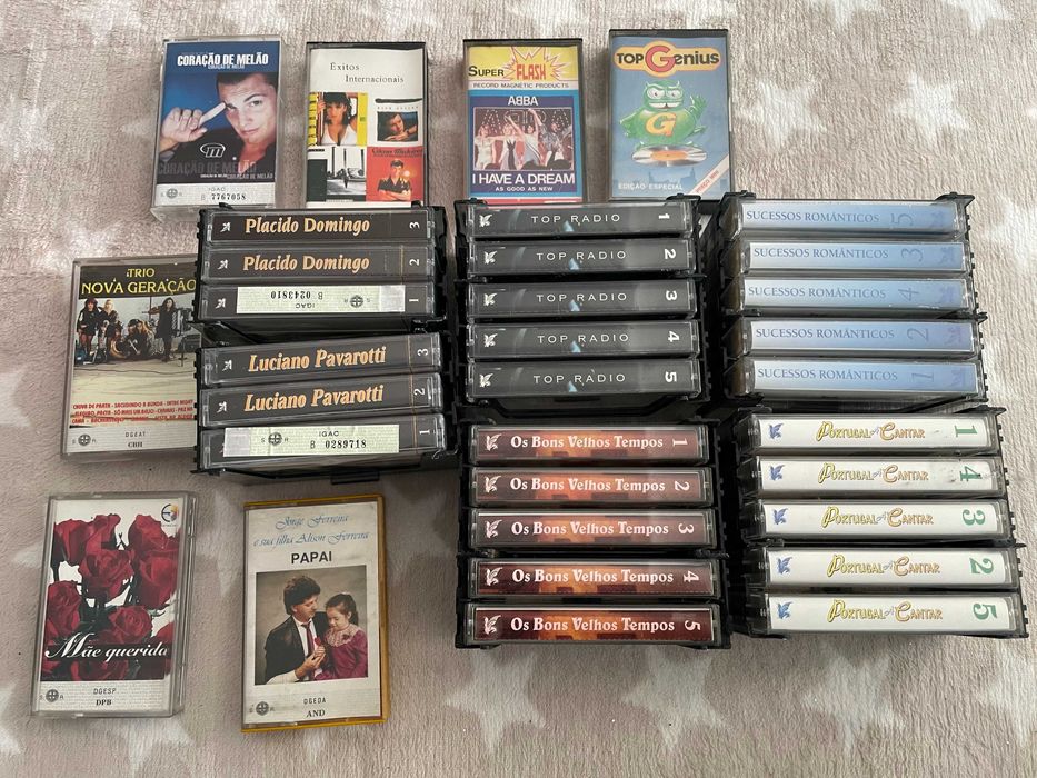 Cassetes de Música - Novas e Usadas