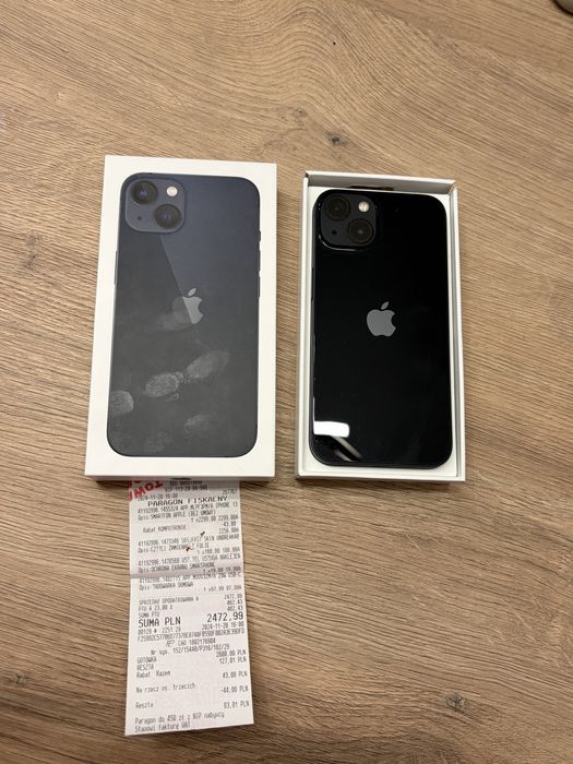 Iphone 13 Graphite 128 GB 85% Dowód Zakupu Gwarancja