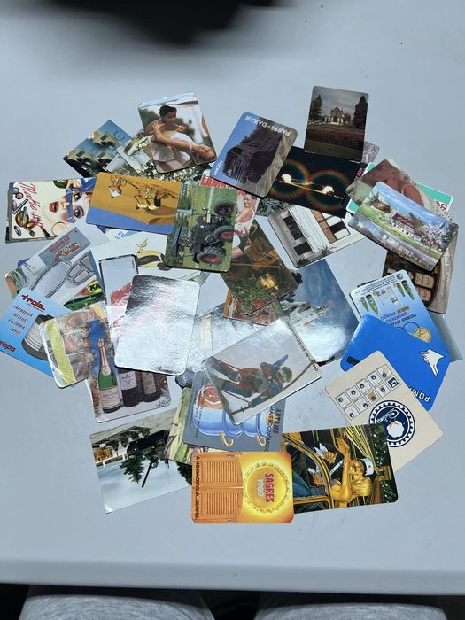 Lote de 300 calendários de bolso