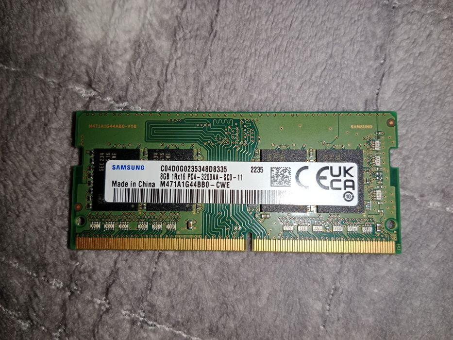 Продам срочно оперативную память на 8 Гб для ноутбуков