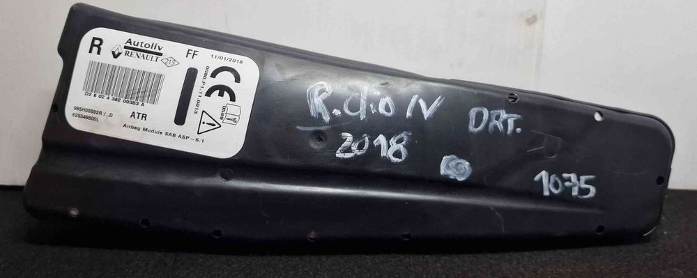 Airbag Banco Direito 985h05592r - RENAULT CLIO IV