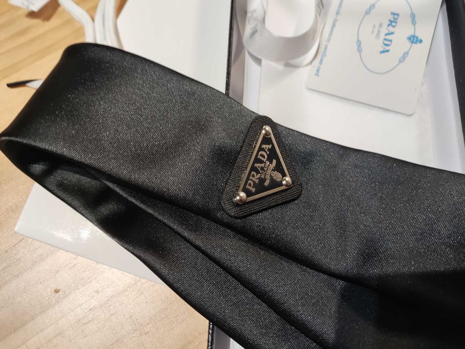 Krawat Prada, jedwab 74.76