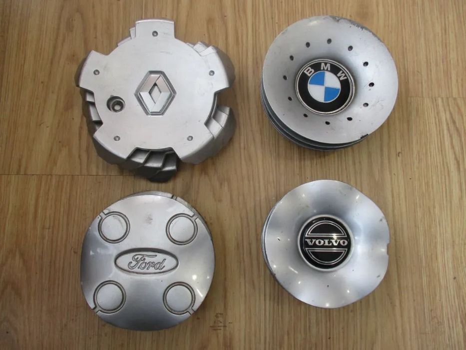 4 Centros Jante Roda BMW Volvo Ford Renault