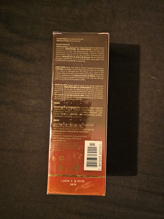 Perfume Boticário Homem Malbec novo