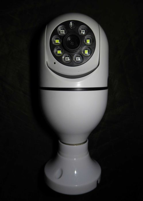 Камера CAMERA SMART IP Лампочка Y388 2MP Круглая FM227