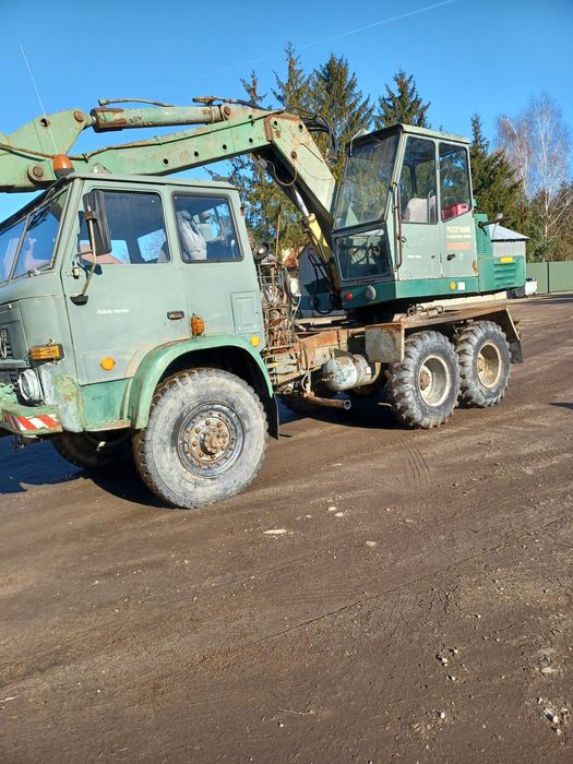 Star 266 Waryński K-407 Koparka kołowa