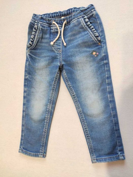 Дитячі джинси Next на дівчинку, розмір 12-18 місяців, зріст 86.