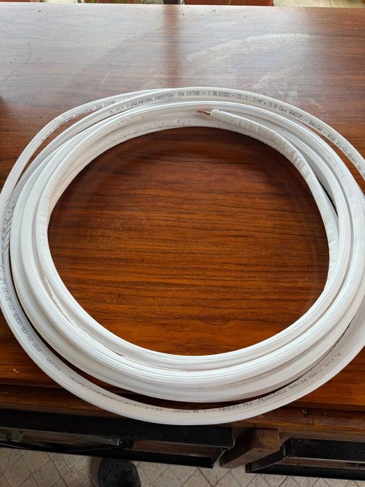 Tubo cobre Isolado Ar Condicionado