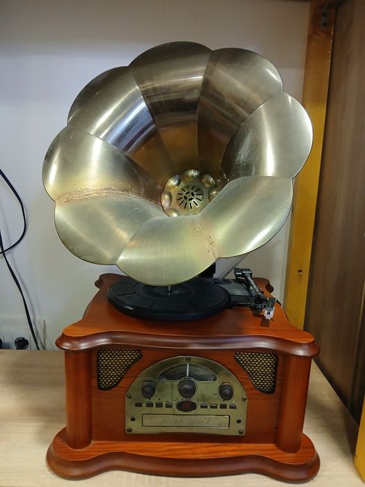 Gramofon mp3 sd cd usb Ricatech RMC 350