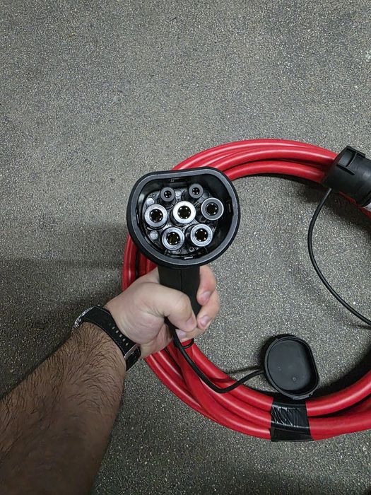 Cabos carregamento de carro elétrico