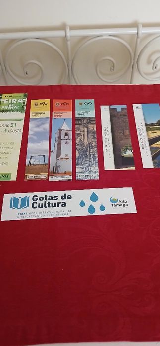 10 marcadores de livros - localidades, novos