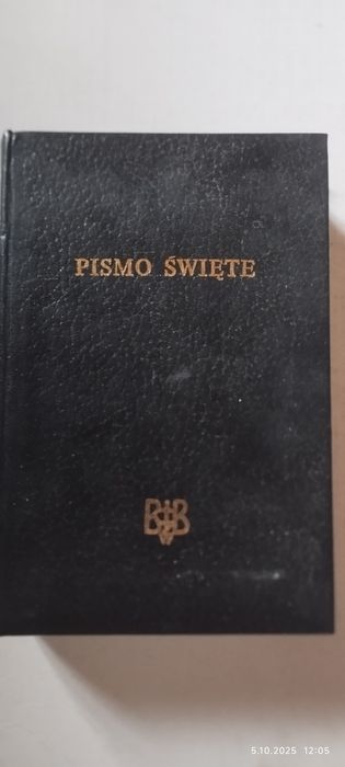 Biblia to jest Pismo Święte Starego i Nowego Testamentu.