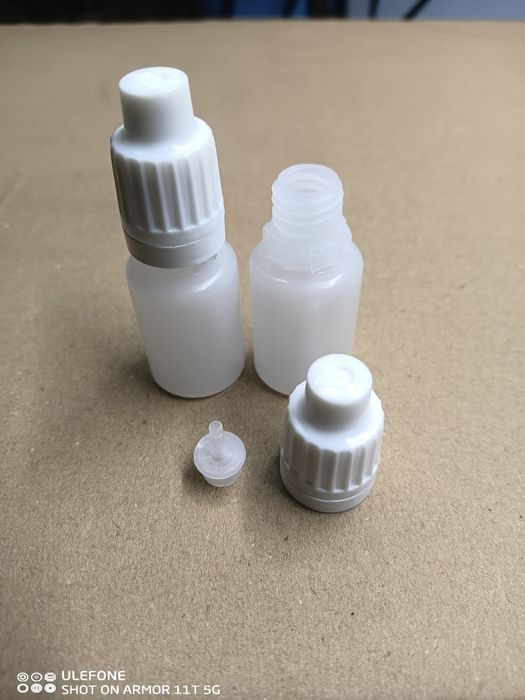 Butelka 10ml HDPE odporna uv