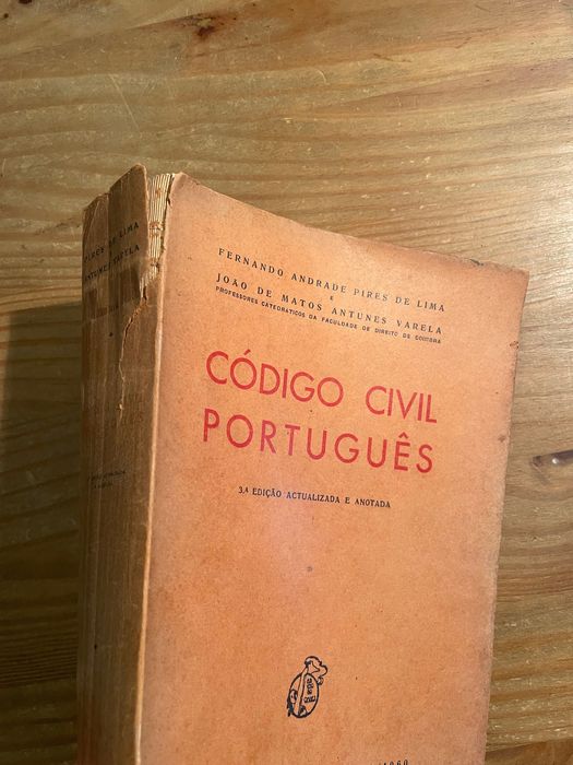 Código Civil Português - 1960 - Pires Lima, Antunes Varela (p. Grátis)