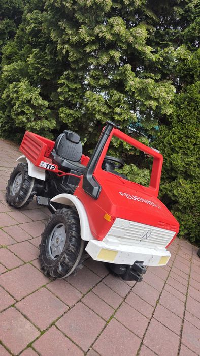 Ciągnik dla dzieci traktor rolniczy Ciągnik na pedała przyczepa autko