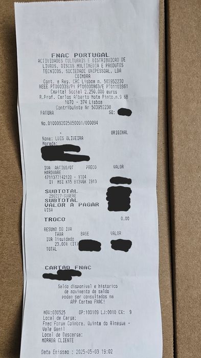 PC MONSTRO! MSI Katana 15 – i9 + RTX 4070 + 32GB DDR5-5600 + 1TB NVMe