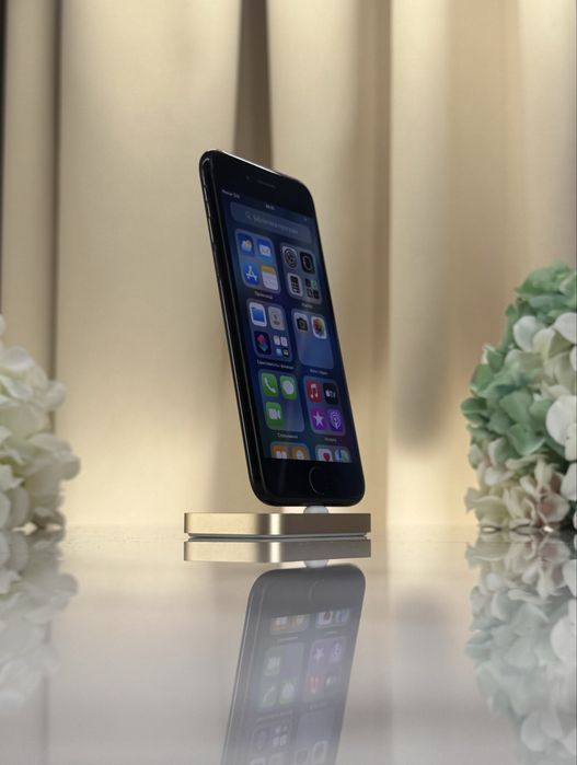 Оригінал iPhone 7 Jet Black 256GB Neverlock 98%АКБ (Магазин Гарантія)