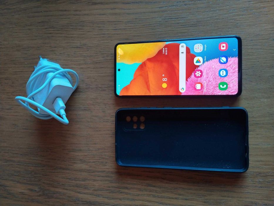 Samsung A51 4gb, 128gb, capa e pelicula, como novo