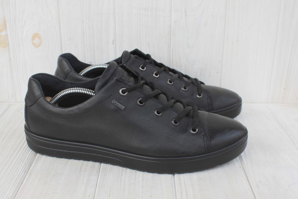 Кеди Ecco Gore-tex шкіра Данія 41р кросівки туфлі кеды