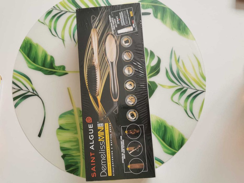 SAINT ALGUE Demeliss Mini PRO Szczotka prostująca- NOWA