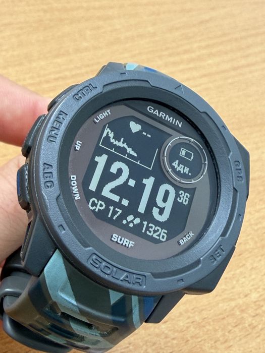 Garmin Instinct Surf Edition годинник гармін лімітована версія