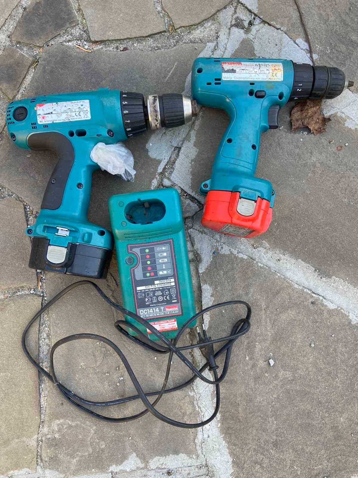 Комплект шуруповерт Makita 6337D + 6227D і зарядне DC1414T: 2 000 грн ...
