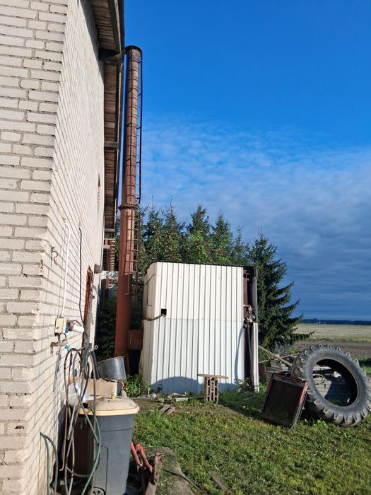 Piec na słome duży