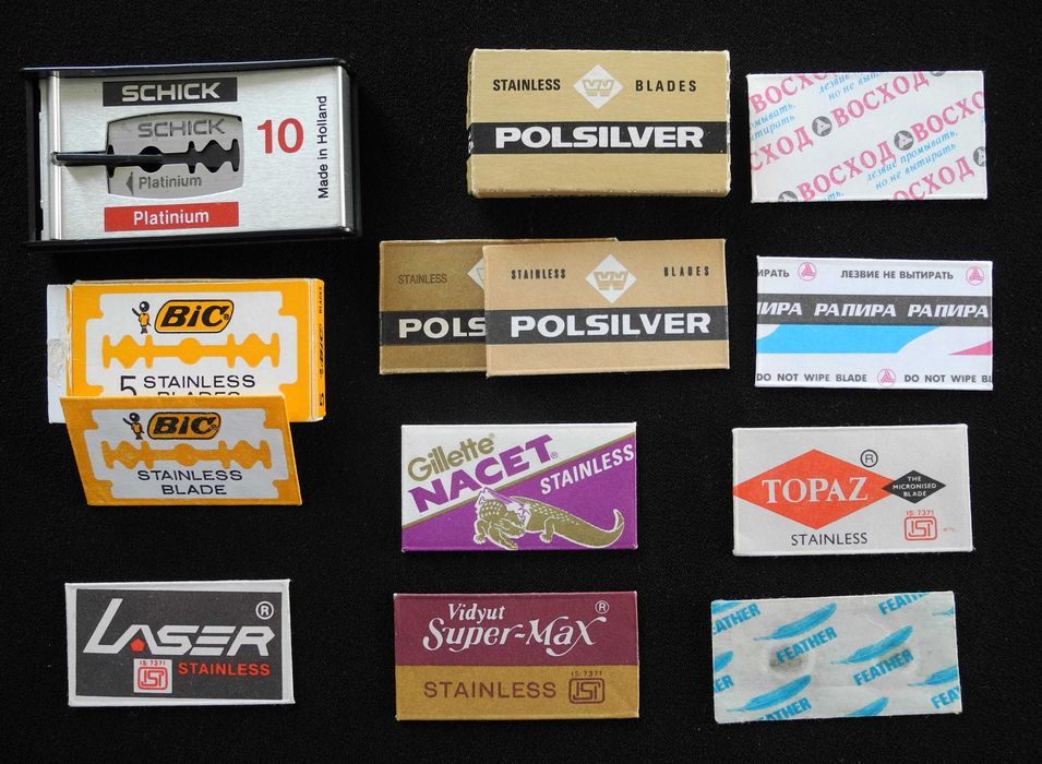 Лезвия коллекционные СССР