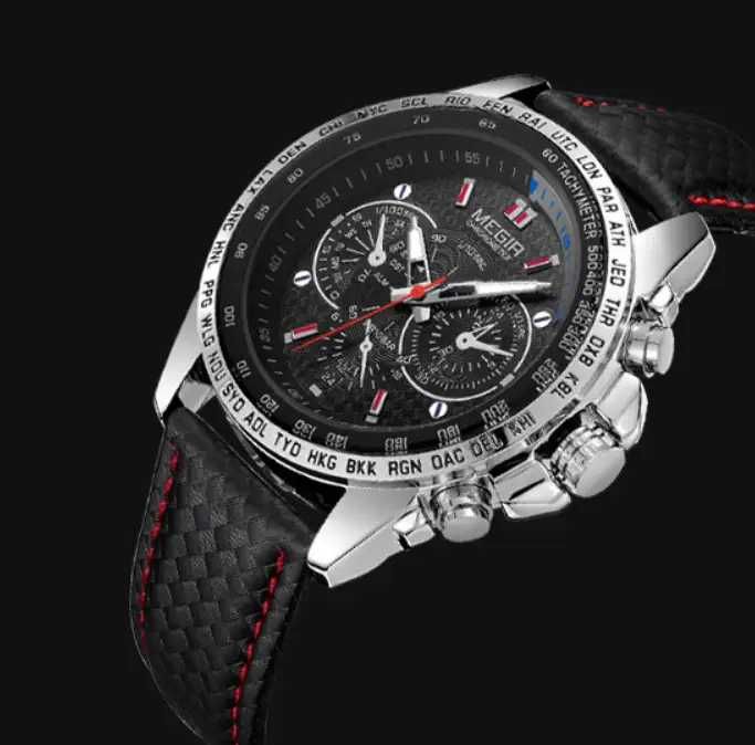 Спортивний міцний чоловічий наручний годинник мужские часы новые