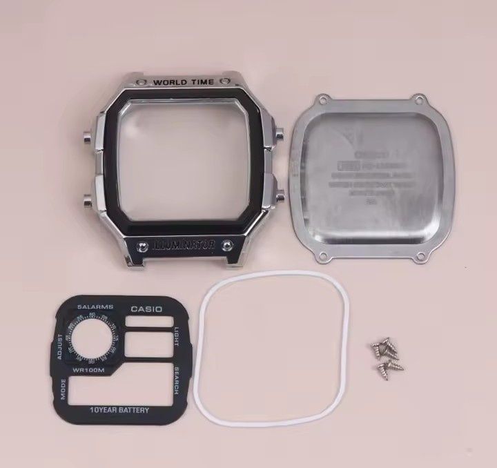 Mod Casio AE1200 koperta obudowa stal szlachetna