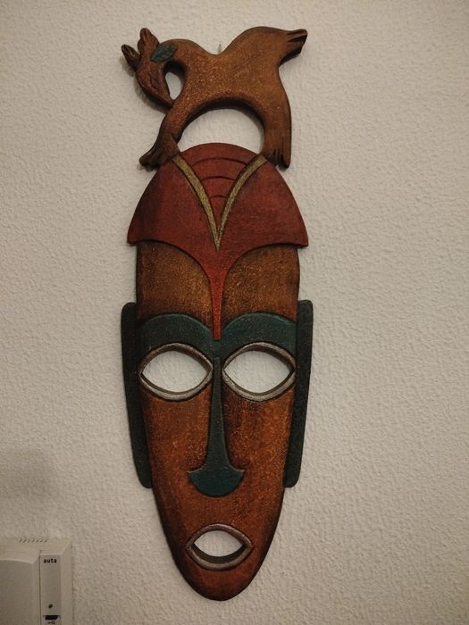 Estatueta Máscara Africana