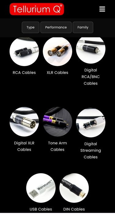 Акустичний кабель Tellurium Q Black II speaker cable
