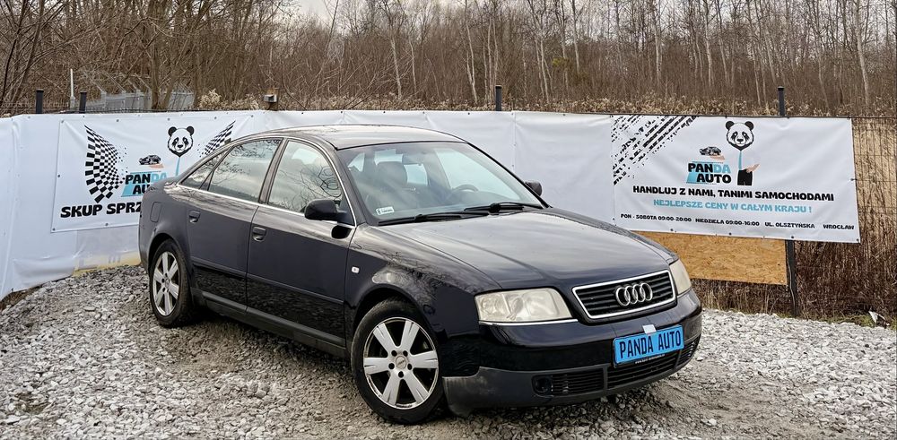 Audi A6 C5  1.9 TDI ~ Klima ~ Skóry ~ Bose ~ Hak ~ Alufelgi ~ Zadbana